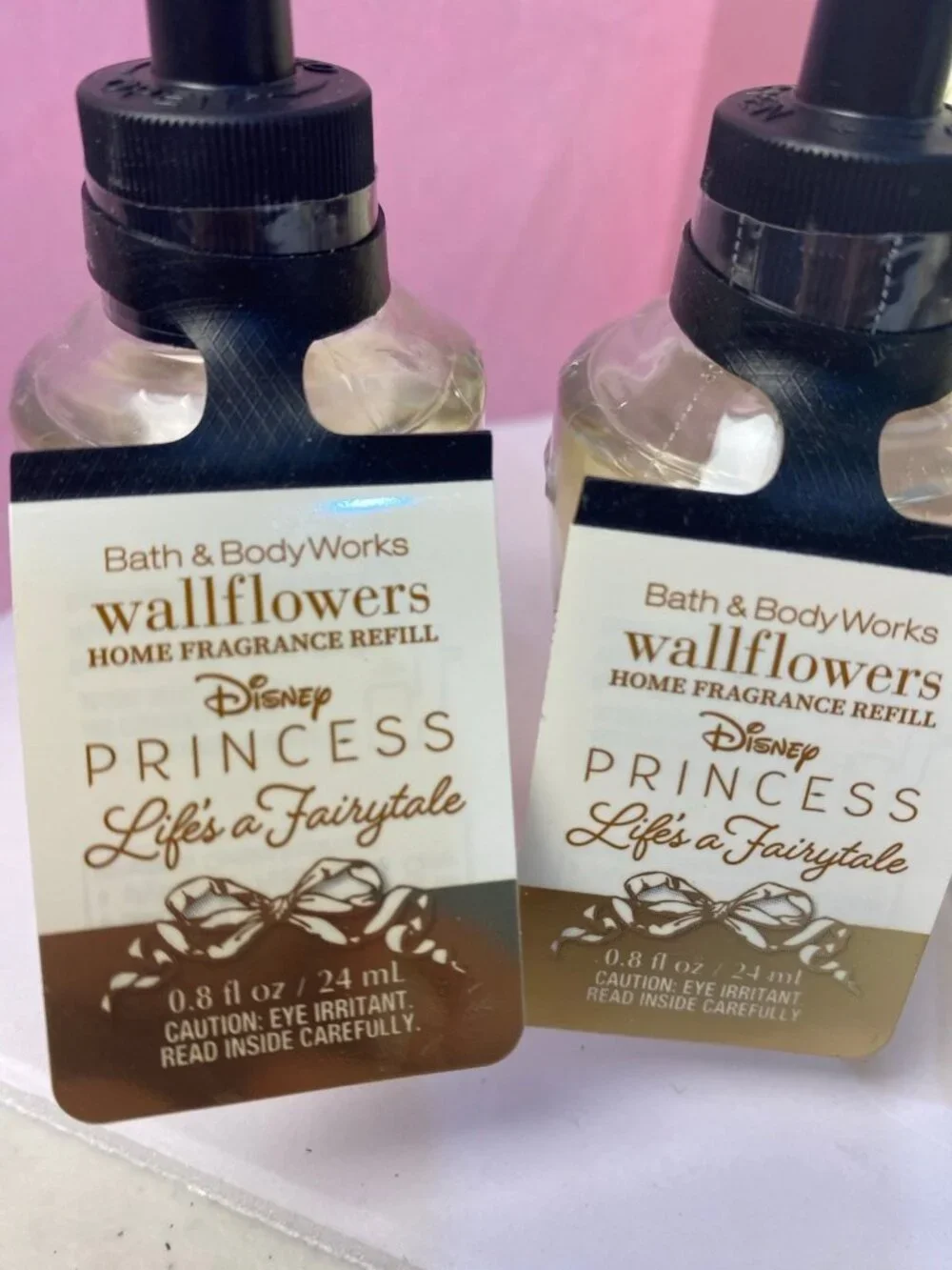 Limited Edition Disney Princess “Life’s A Fairytale” 3 New Wallflowers BBW